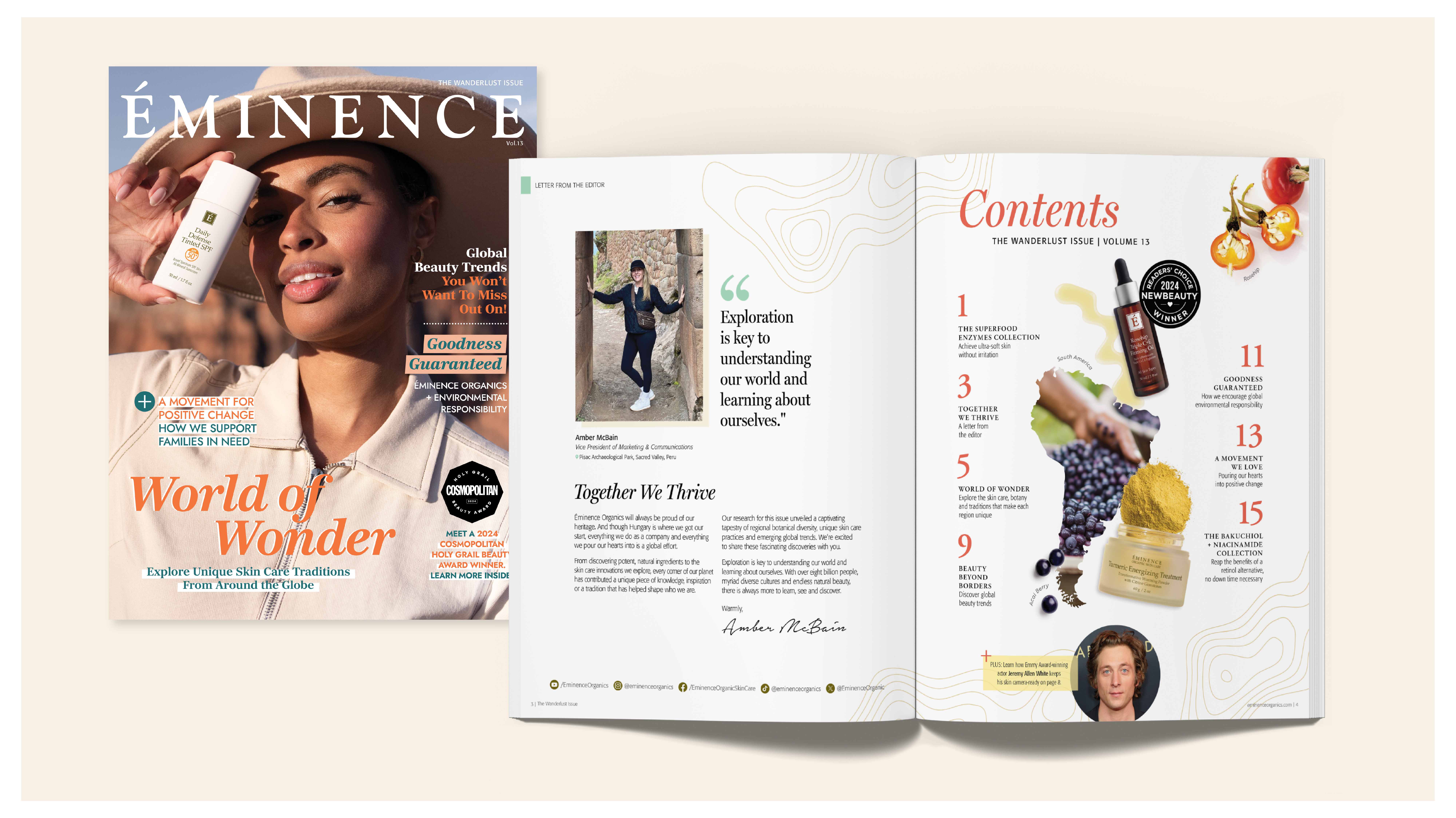 Eminence Organic Skin Care Project Board